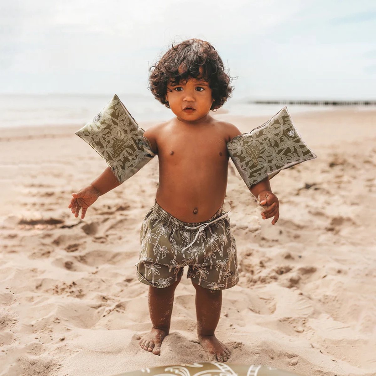 Palmtrees | Swimming Armbands | Dried Herb 0-2 jaar